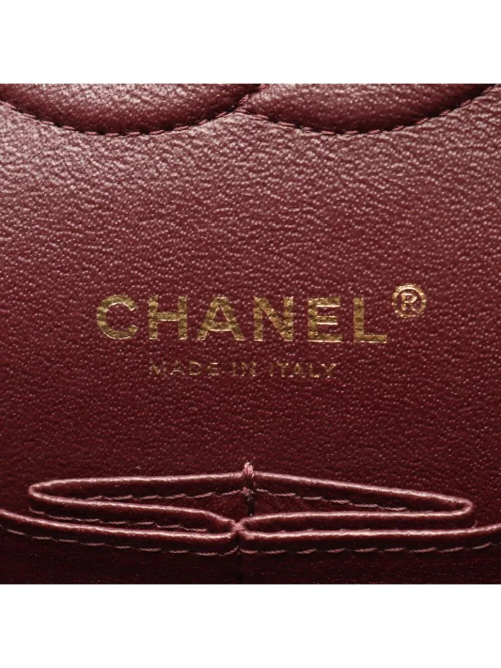 Chanel Shoulder Bag Quilted Double Flap Black Caviar Leather Chain